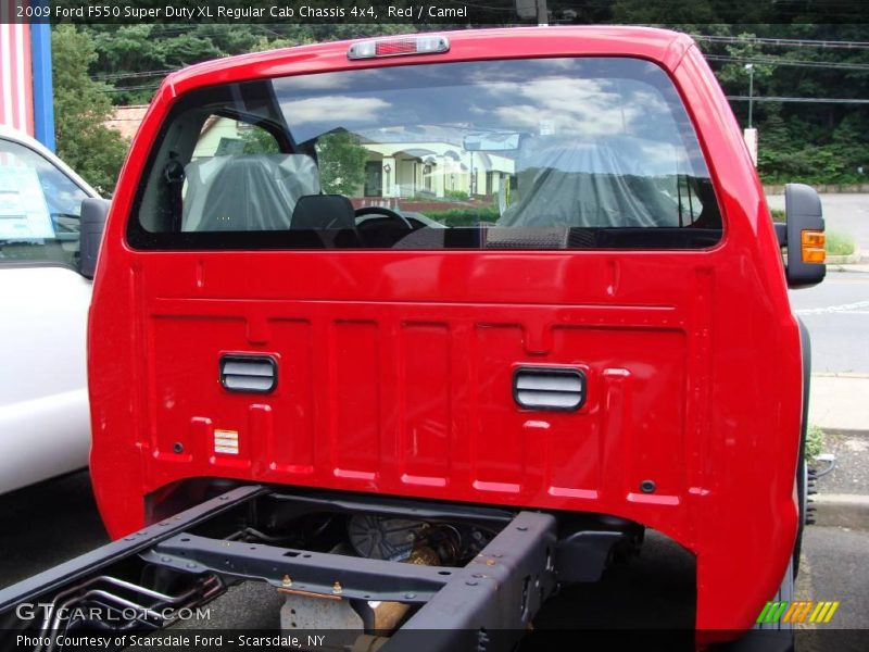 Red / Camel 2009 Ford F550 Super Duty XL Regular Cab Chassis 4x4