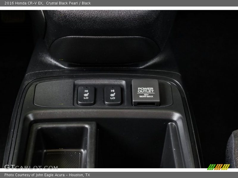 Crystal Black Pearl / Black 2016 Honda CR-V EX