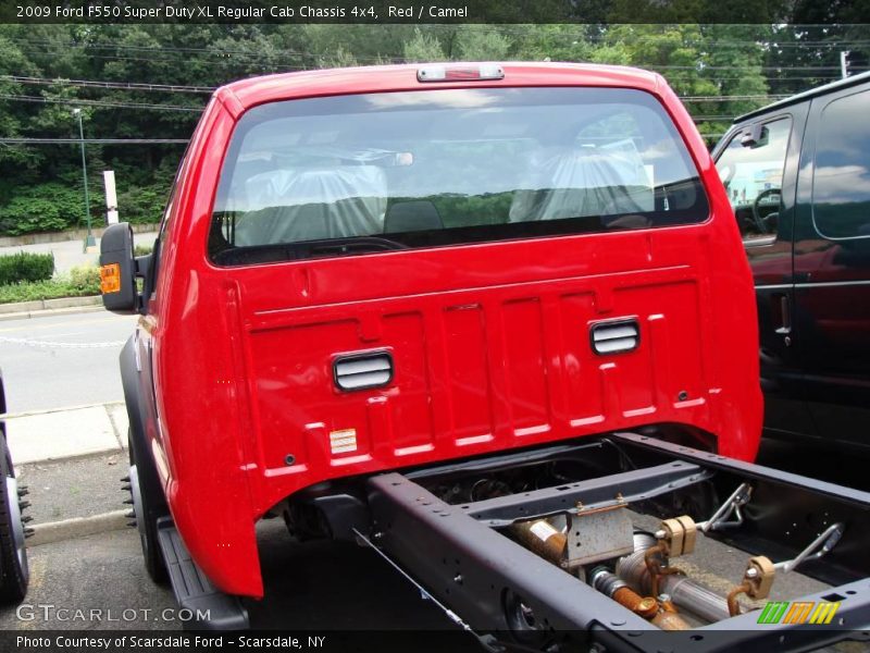 Red / Camel 2009 Ford F550 Super Duty XL Regular Cab Chassis 4x4