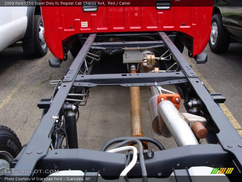 Red / Camel 2009 Ford F550 Super Duty XL Regular Cab Chassis 4x4