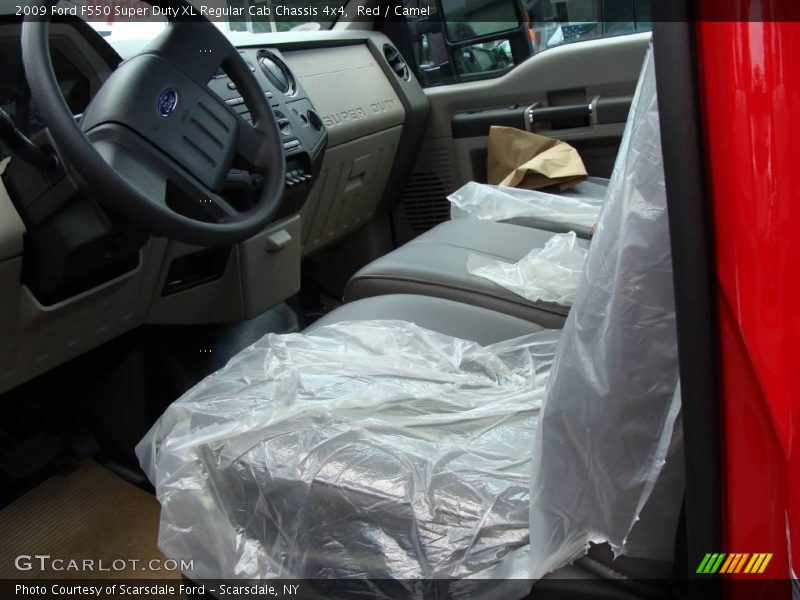 Red / Camel 2009 Ford F550 Super Duty XL Regular Cab Chassis 4x4