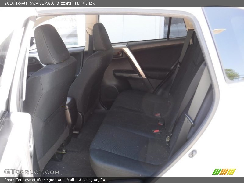 Blizzard Pearl / Black 2016 Toyota RAV4 LE AWD