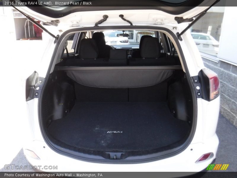 Blizzard Pearl / Black 2016 Toyota RAV4 LE AWD