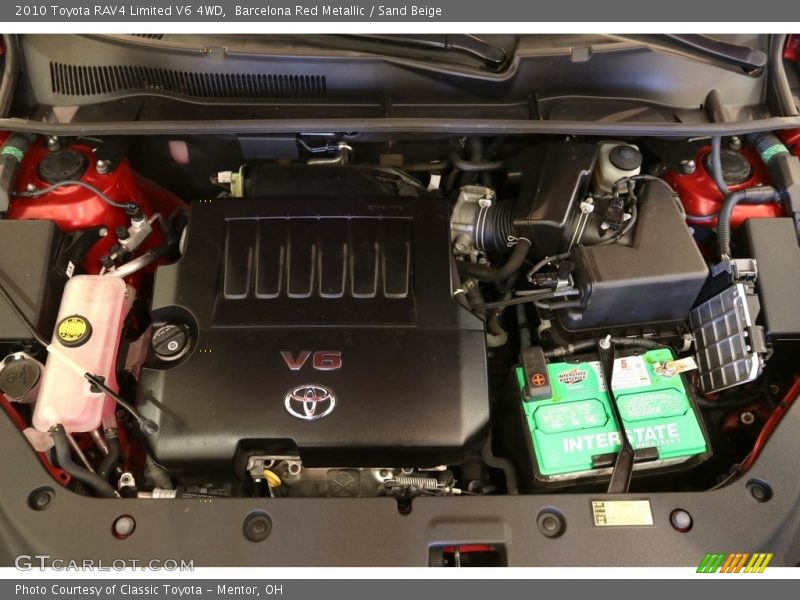Barcelona Red Metallic / Sand Beige 2010 Toyota RAV4 Limited V6 4WD