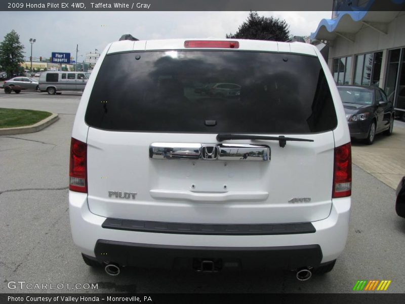 Taffeta White / Gray 2009 Honda Pilot EX 4WD