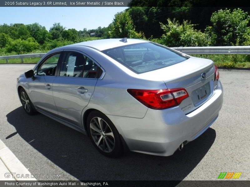 Ice Silver Metallic / Slate Black 2016 Subaru Legacy 3.6R Limited