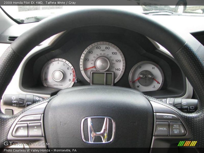 Taffeta White / Gray 2009 Honda Pilot EX 4WD