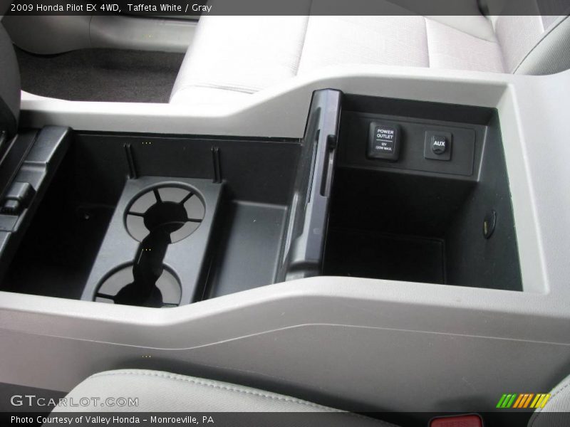 Taffeta White / Gray 2009 Honda Pilot EX 4WD