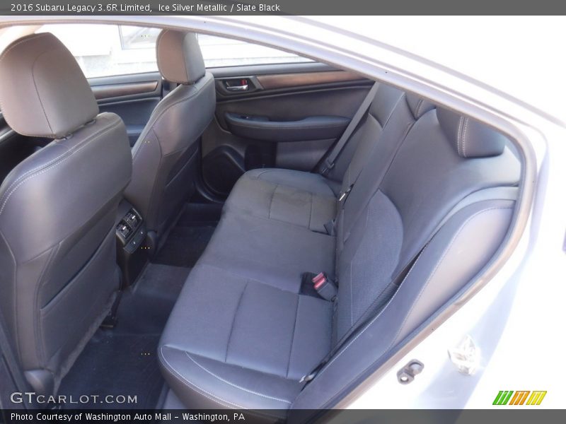 Ice Silver Metallic / Slate Black 2016 Subaru Legacy 3.6R Limited