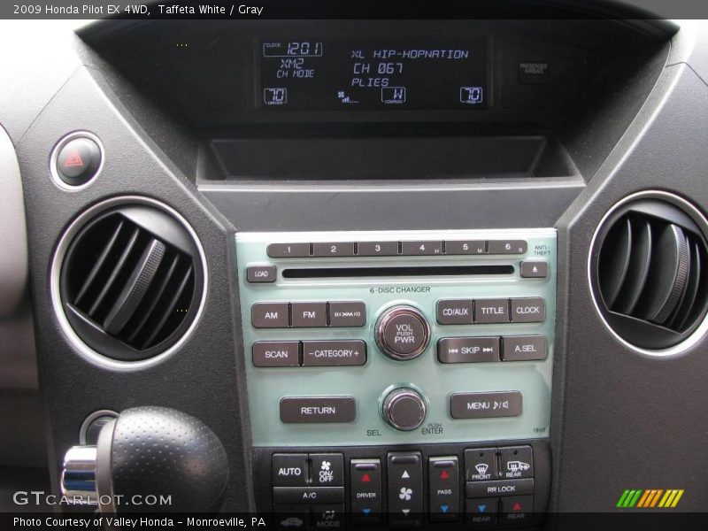 Taffeta White / Gray 2009 Honda Pilot EX 4WD