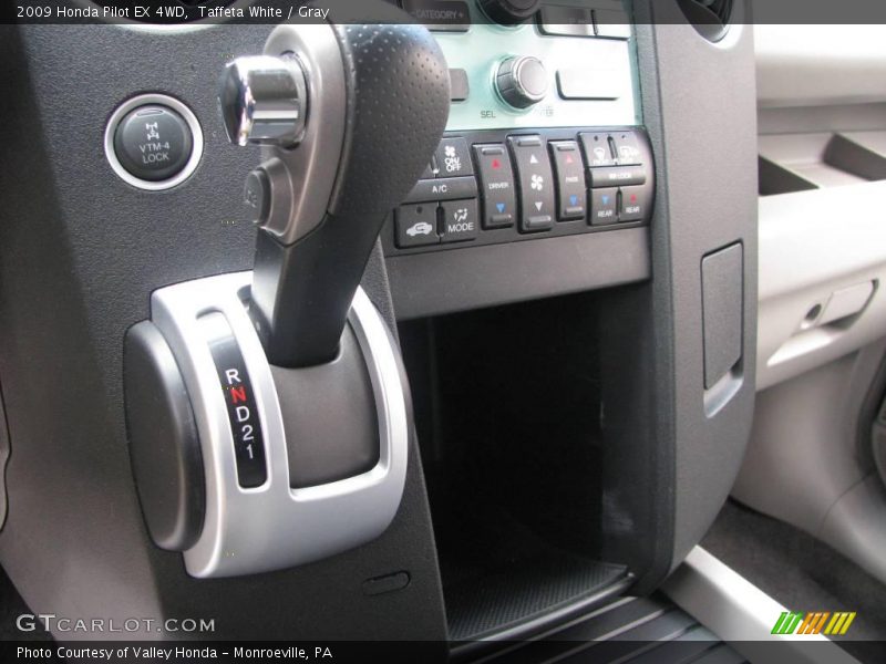 Taffeta White / Gray 2009 Honda Pilot EX 4WD