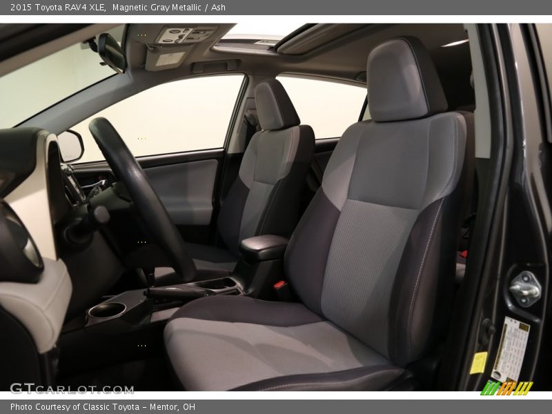 Magnetic Gray Metallic / Ash 2015 Toyota RAV4 XLE