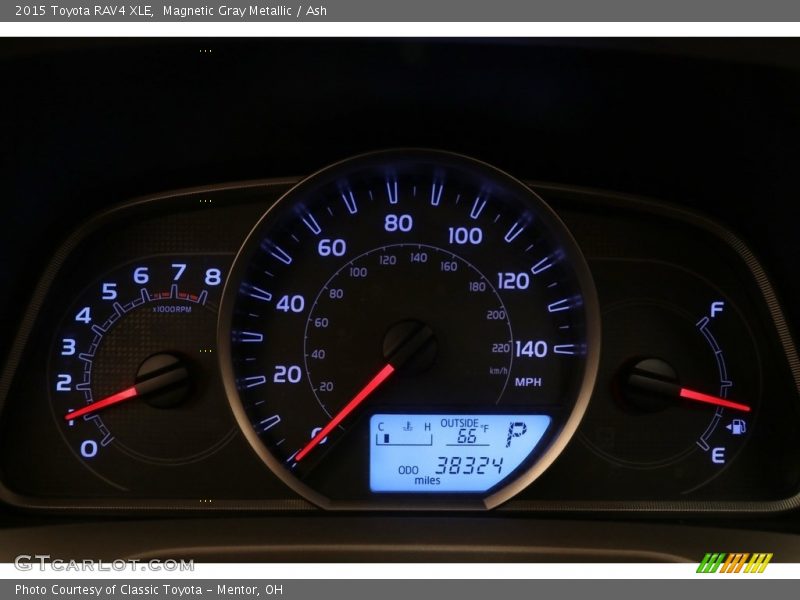 Magnetic Gray Metallic / Ash 2015 Toyota RAV4 XLE