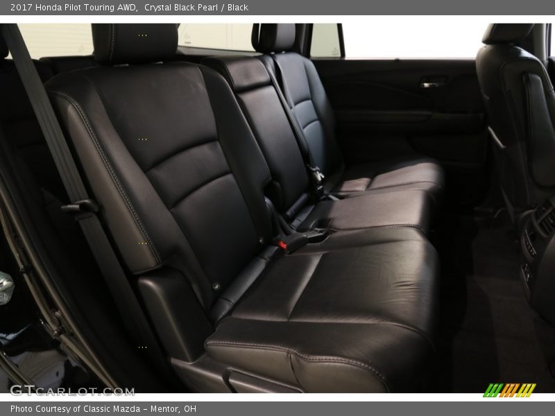 Crystal Black Pearl / Black 2017 Honda Pilot Touring AWD