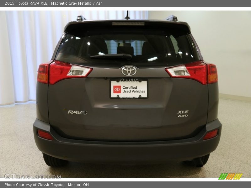 Magnetic Gray Metallic / Ash 2015 Toyota RAV4 XLE