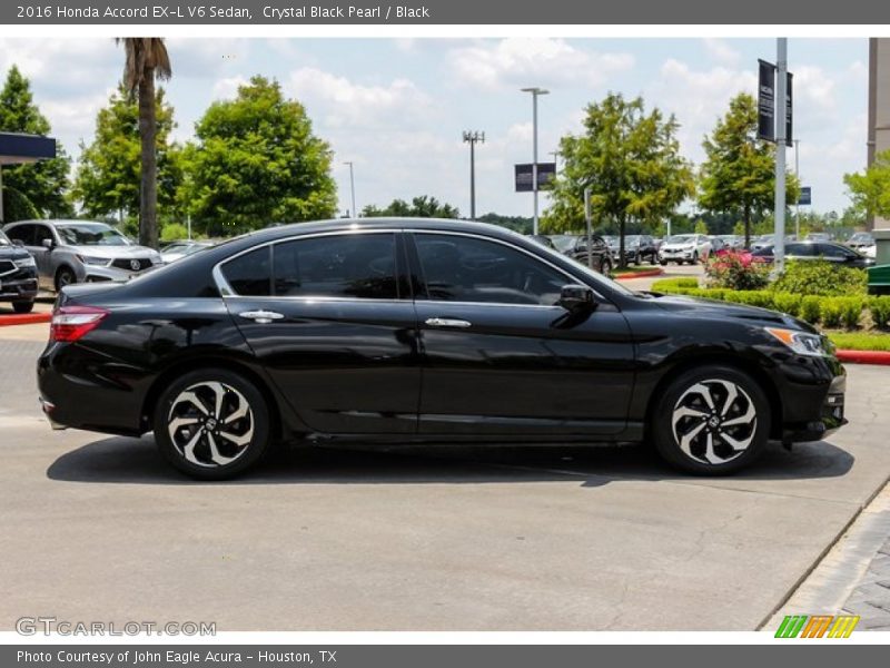 Crystal Black Pearl / Black 2016 Honda Accord EX-L V6 Sedan