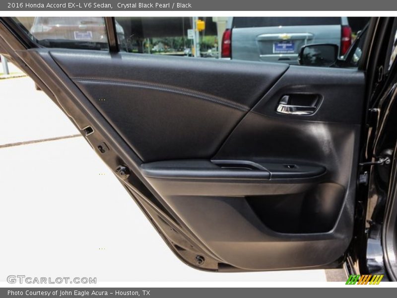Crystal Black Pearl / Black 2016 Honda Accord EX-L V6 Sedan
