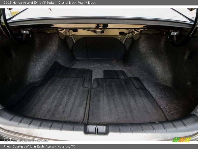 Crystal Black Pearl / Black 2016 Honda Accord EX-L V6 Sedan