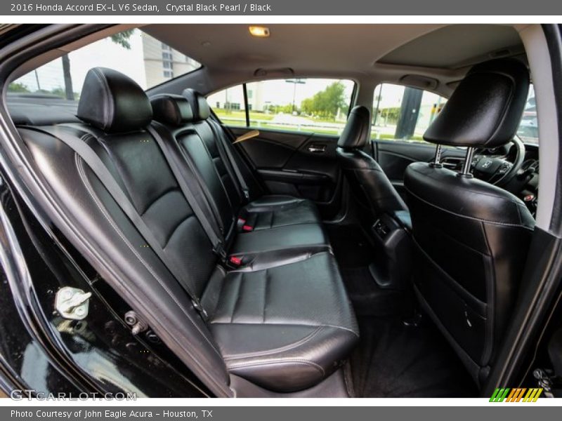 Crystal Black Pearl / Black 2016 Honda Accord EX-L V6 Sedan