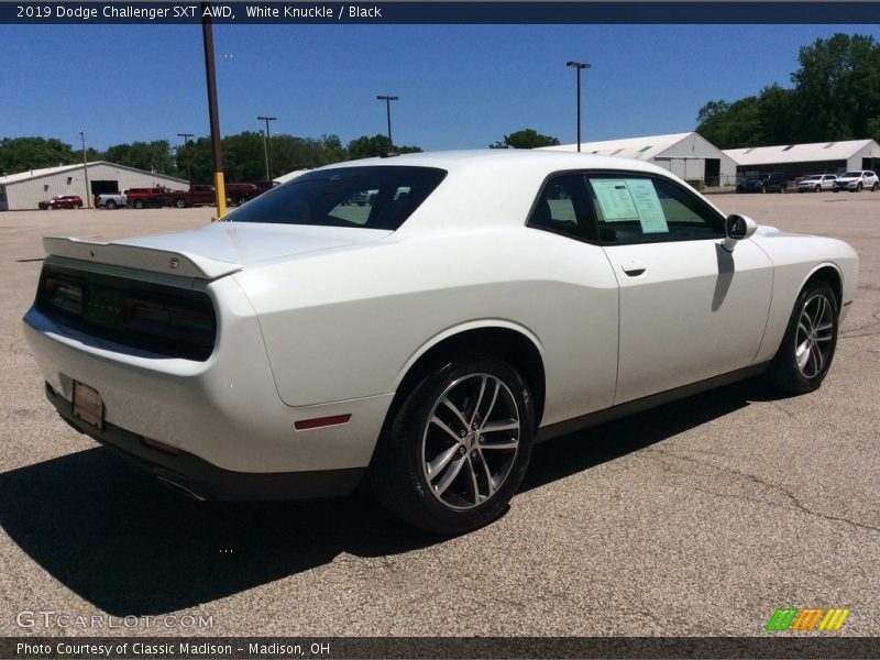 White Knuckle / Black 2019 Dodge Challenger SXT AWD