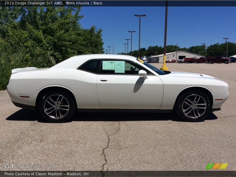White Knuckle / Black 2019 Dodge Challenger SXT AWD