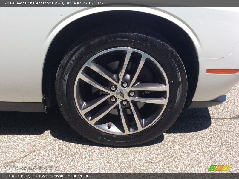 White Knuckle / Black 2019 Dodge Challenger SXT AWD