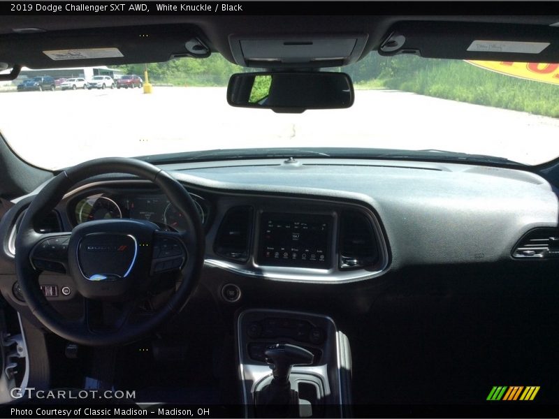 White Knuckle / Black 2019 Dodge Challenger SXT AWD