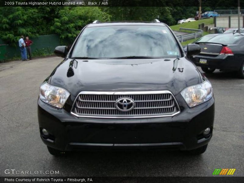 Black / Ash 2009 Toyota Highlander Hybrid Limited 4WD