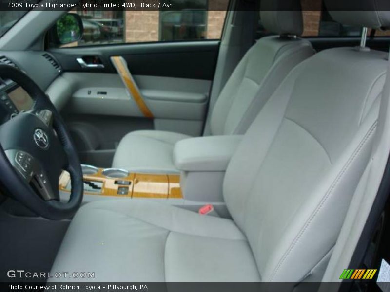 Black / Ash 2009 Toyota Highlander Hybrid Limited 4WD