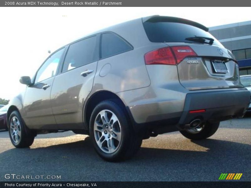 Desert Rock Metallic / Parchment 2008 Acura MDX Technology