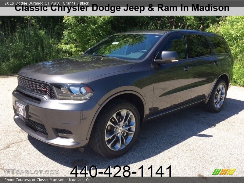 Granite / Black 2019 Dodge Durango GT AWD