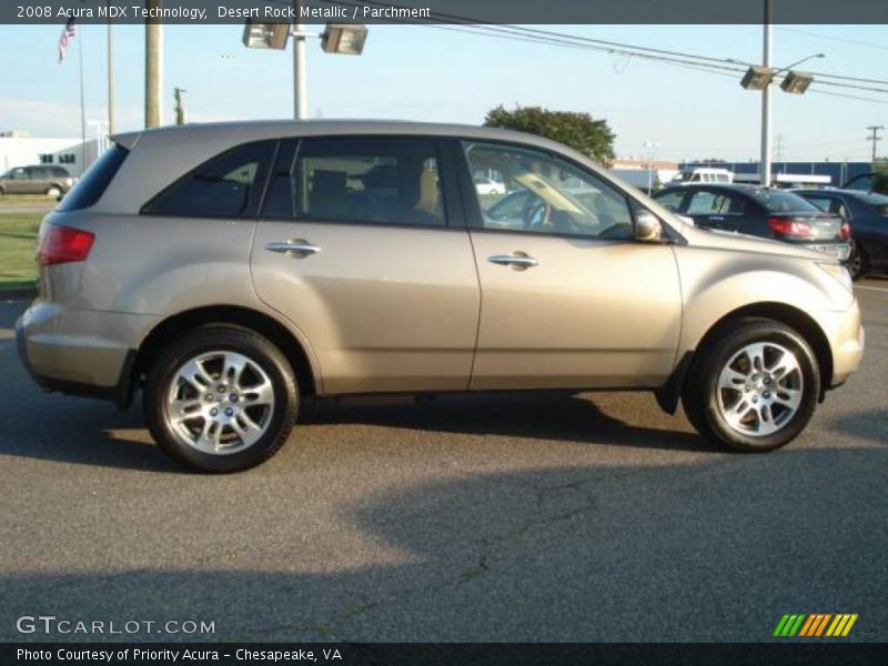 Desert Rock Metallic / Parchment 2008 Acura MDX Technology