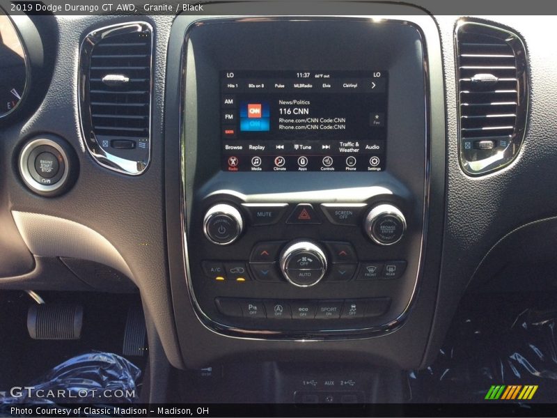 Granite / Black 2019 Dodge Durango GT AWD