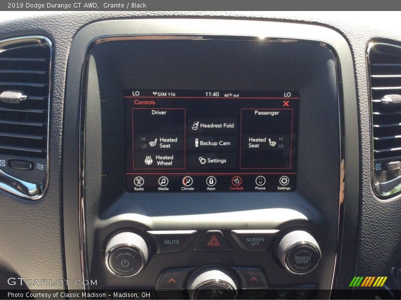 Granite / Black 2019 Dodge Durango GT AWD