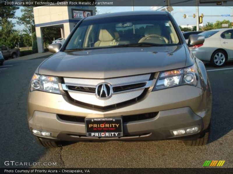 Desert Rock Metallic / Parchment 2008 Acura MDX Technology