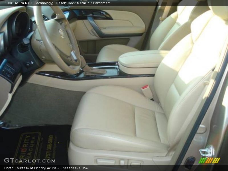 Desert Rock Metallic / Parchment 2008 Acura MDX Technology