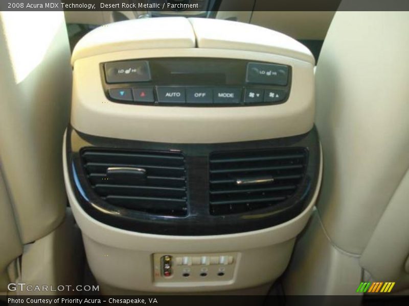 Desert Rock Metallic / Parchment 2008 Acura MDX Technology