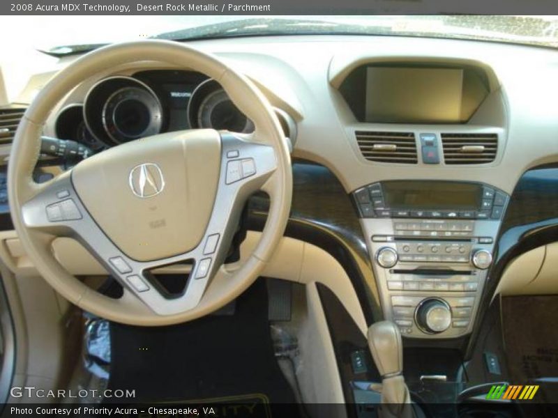Desert Rock Metallic / Parchment 2008 Acura MDX Technology