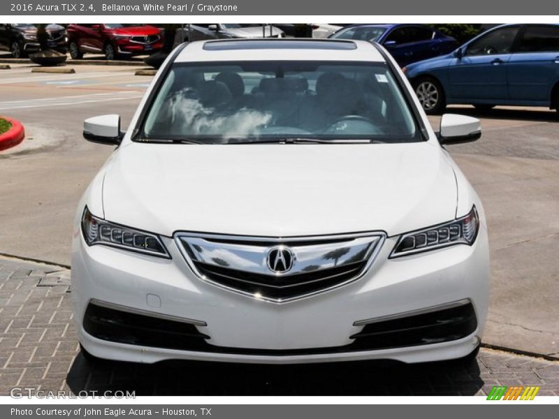 Bellanova White Pearl / Graystone 2016 Acura TLX 2.4