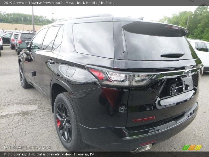 Mosaic Black Metallic / Jet Black 2019 Chevrolet Traverse Premier AWD