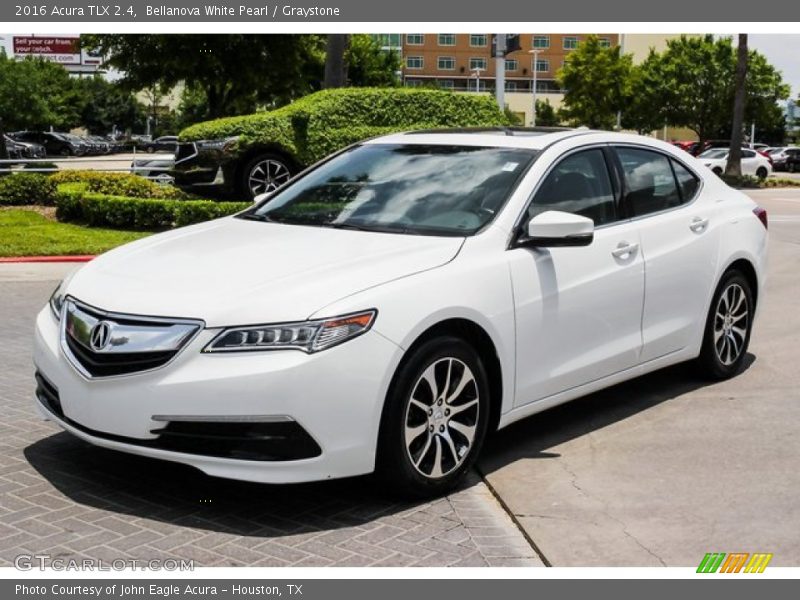 Bellanova White Pearl / Graystone 2016 Acura TLX 2.4
