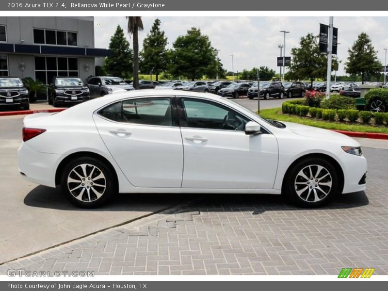 Bellanova White Pearl / Graystone 2016 Acura TLX 2.4