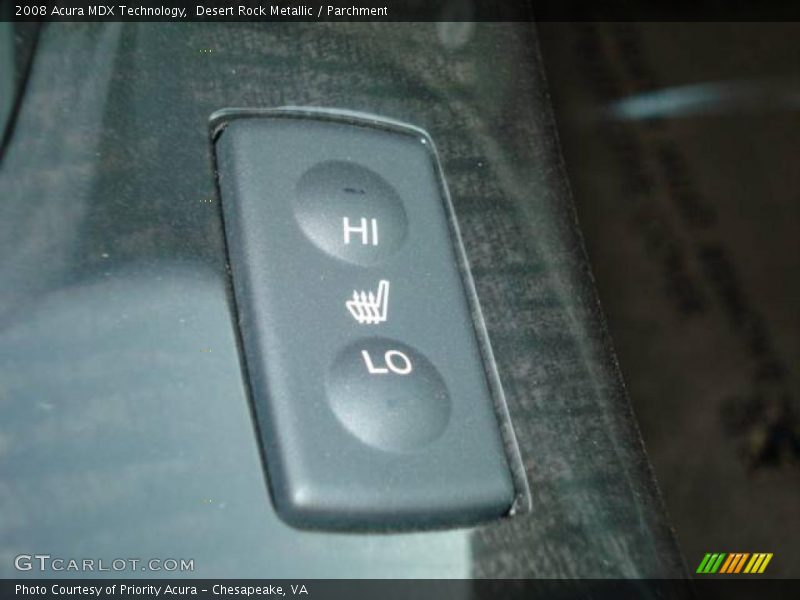 Desert Rock Metallic / Parchment 2008 Acura MDX Technology