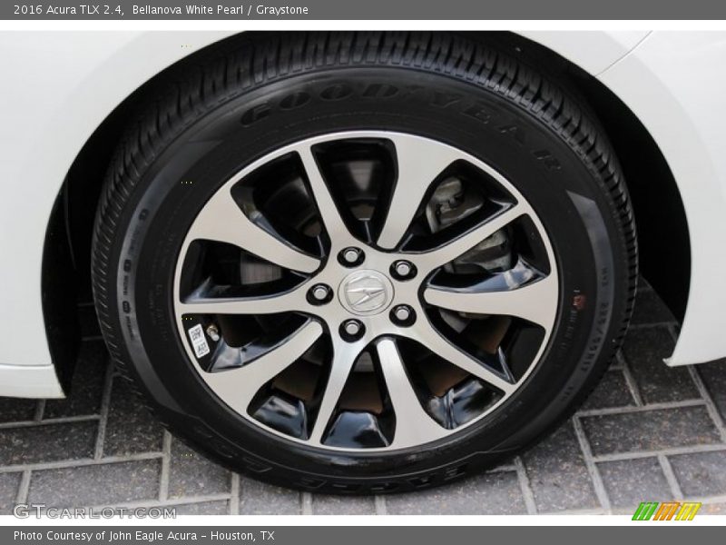 Bellanova White Pearl / Graystone 2016 Acura TLX 2.4
