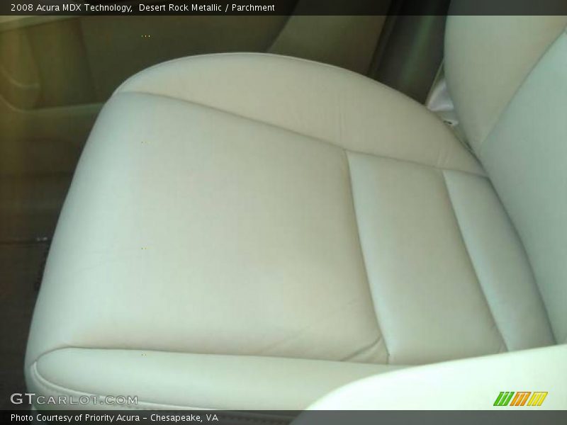Desert Rock Metallic / Parchment 2008 Acura MDX Technology