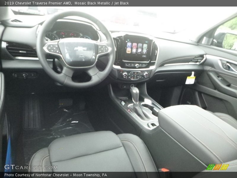 Mosaic Black Metallic / Jet Black 2019 Chevrolet Traverse Premier AWD