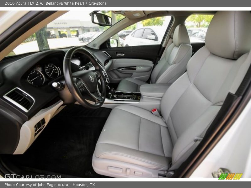 Bellanova White Pearl / Graystone 2016 Acura TLX 2.4