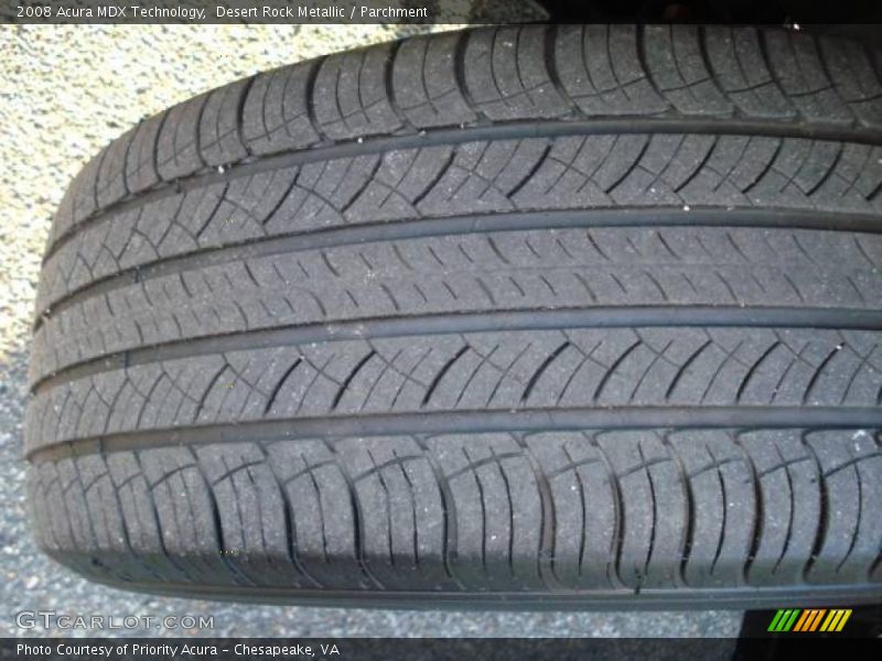 Desert Rock Metallic / Parchment 2008 Acura MDX Technology