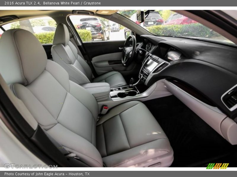 Bellanova White Pearl / Graystone 2016 Acura TLX 2.4