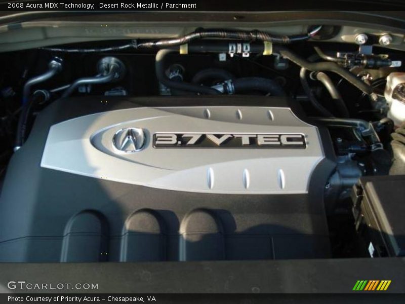 Desert Rock Metallic / Parchment 2008 Acura MDX Technology